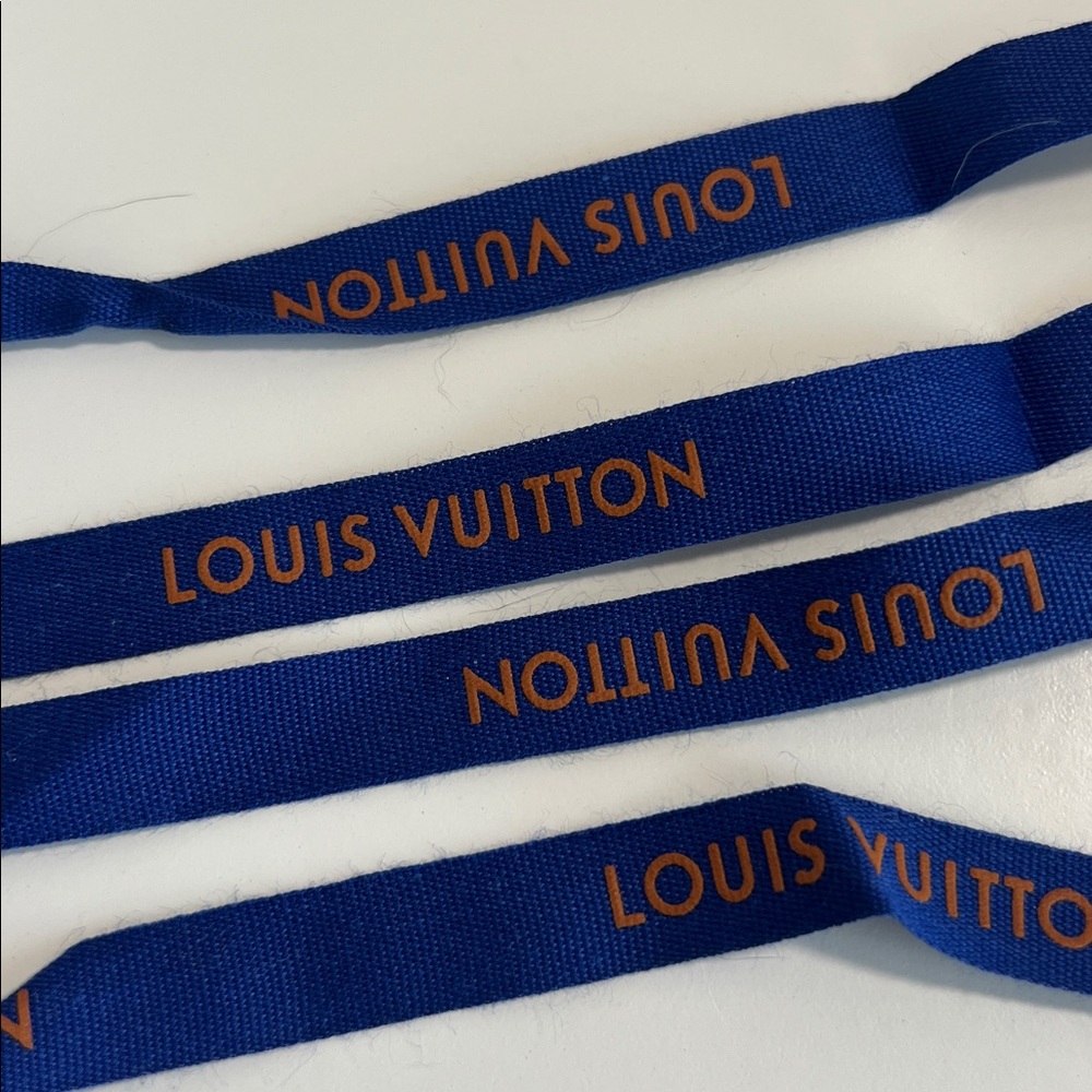 58 inches of Louis Vuitton Blue Ribbon